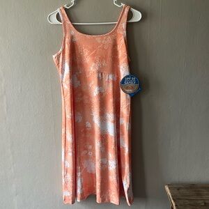 Columbia Women's Orange PFG Freezer III Dress Size Medium NWT